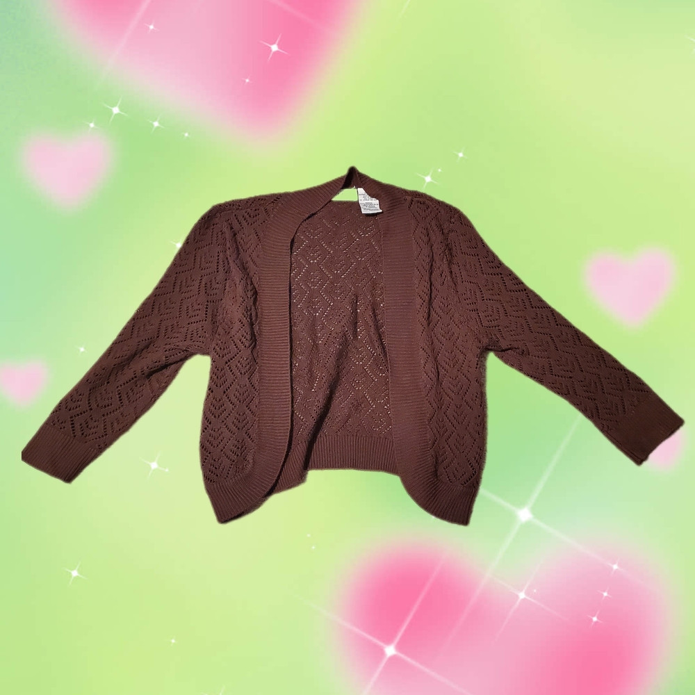 White Stag Brown Women's Cardigan Sweater